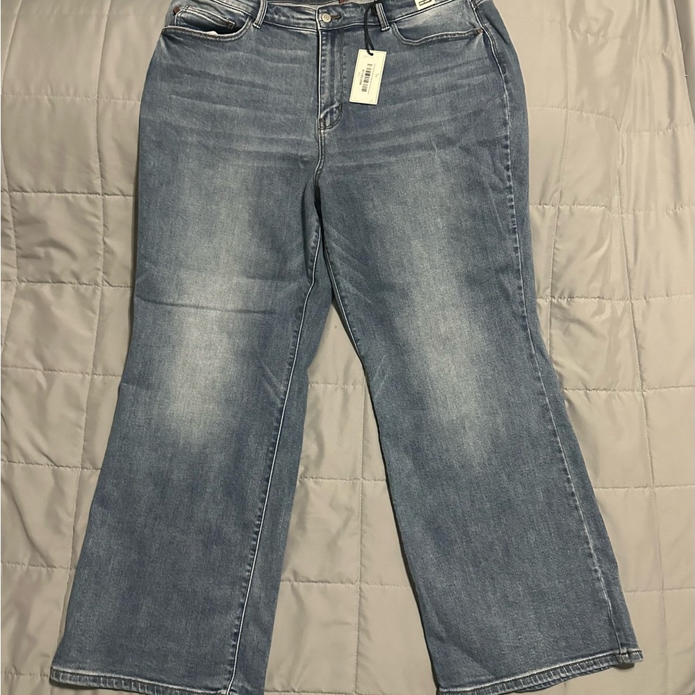 Judy Blue high waist wide leg jeans